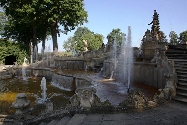 Bamberg, Schloss Seehof, Kaskaden