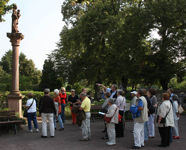 Seligenstadt, Stadtführung mit Herrn Lutz