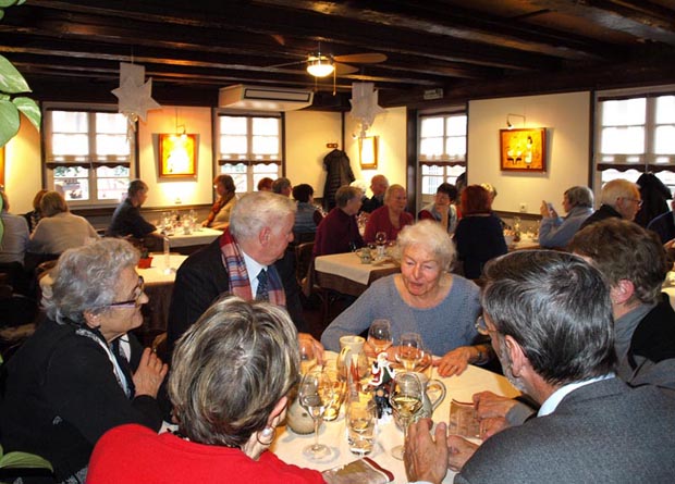 Soufflenheim, Im Restaurant Au Boeuf