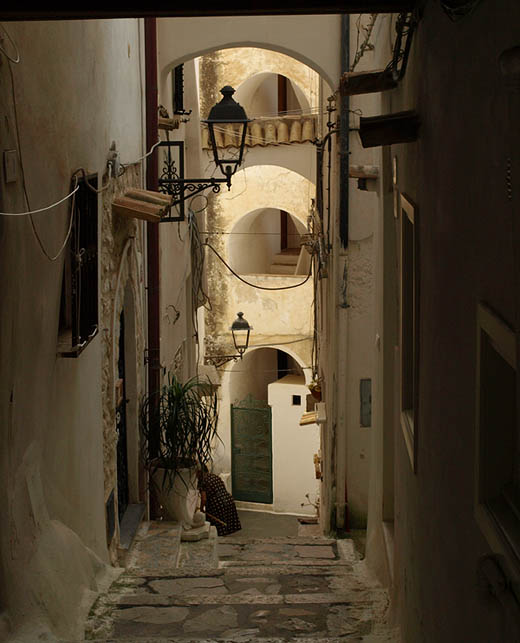 Sperlonga: Gasse in der Altstadt