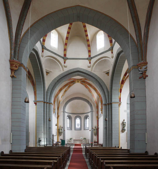 Sponheim, Inneres der ehem. Klosterkirche
