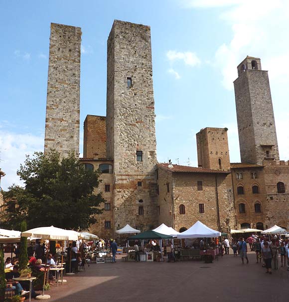 Toskana: San Gimignano, Geschlechtertürme