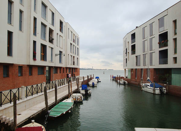 Venedig, Isola Giudecca, Modernes Wohnen auf ehem. Junghans-Gelände