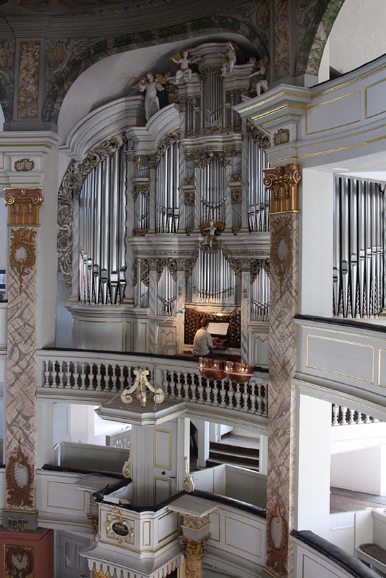 Waltershausen, Trost-Orgel in der Stadtkirche