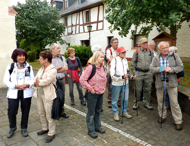 Wandergruppe in Liesenich