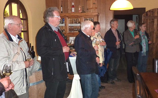 W-K-D: Erste Probe bei Winzer Reif W-K-D: Erste Probe bei Winzer Reif