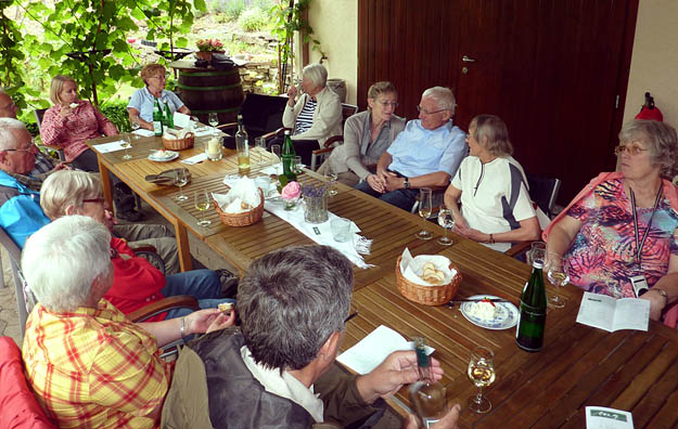 Weinprobe in Senheim