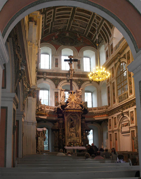 Weissenfels: Kirche im Schloss Neu-Augustusburg