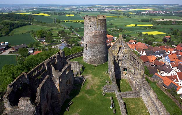 Münzenberg, Blick vom Bergfried