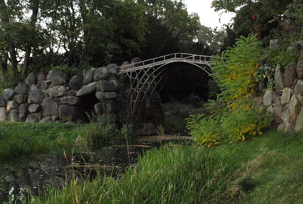 Wörlitz, Gusseiserne Brücke über den Georgskanal (1791)