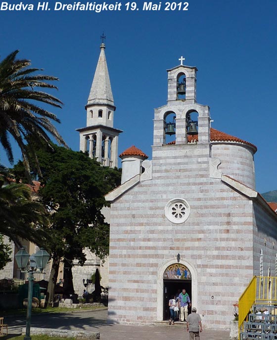 Budva, Kirche zur Hlg. Dreifaltigkeit