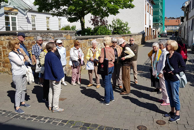 Butzbach, Führung mit Ulrike von Vormann