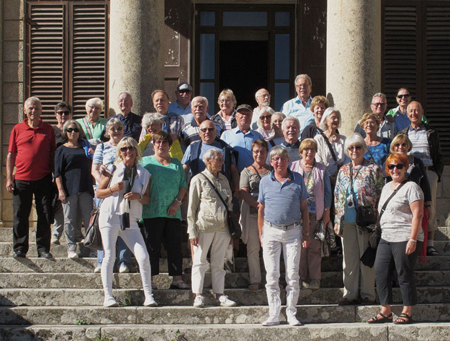 Elba, Reisegruppe