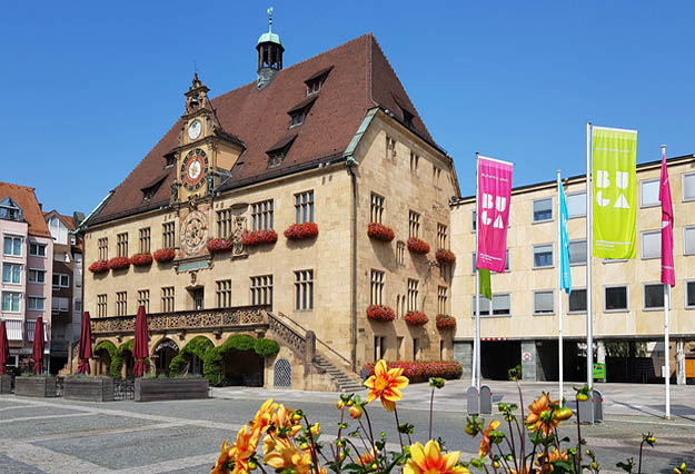 Heilbronn, Wieder aufgebautes Altes Rathaus 