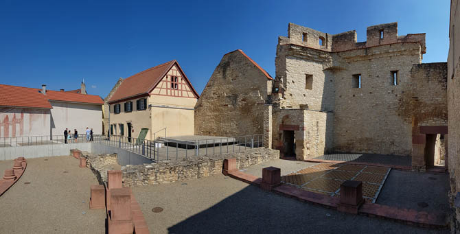 Ingelheim, ehemalige Kaiserpfalz