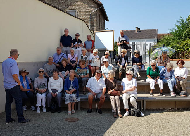 Ingelheim, Führung durch die Kaiserpfalz