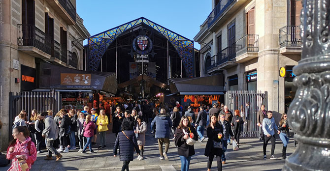 Barcelona, Markt La Boqueria