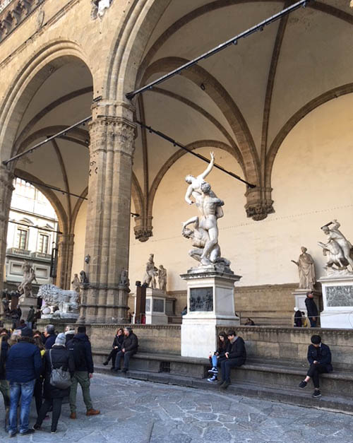 Florenz: Loggia del Lanzi