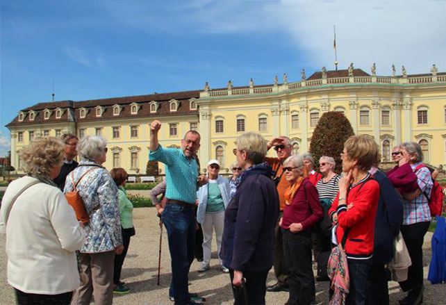 Ludwigsburg, Führung mit Volker Kugel