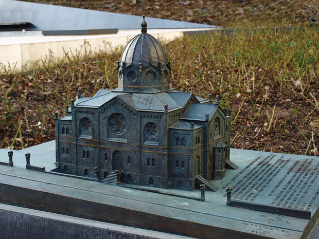 Marburg, Modell der Synagoge