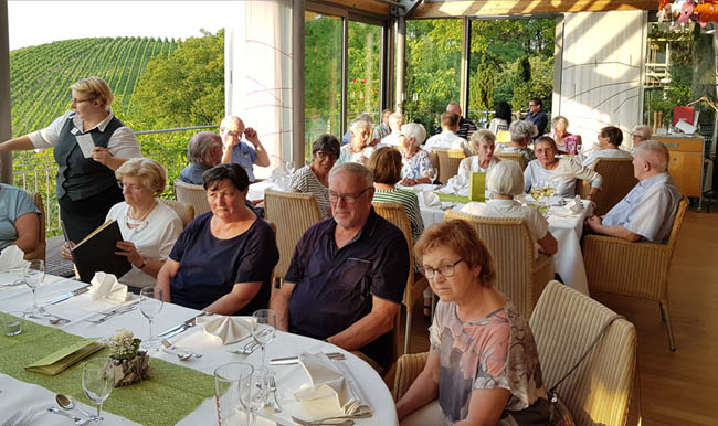 Abendessen im Rappenhof