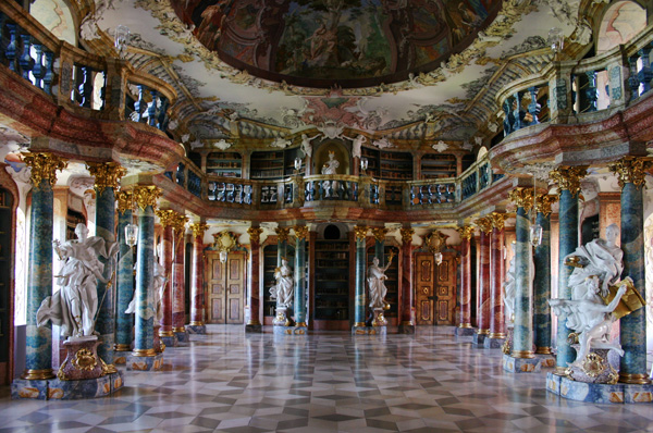 Kloster Wiblingen, Bibliothek