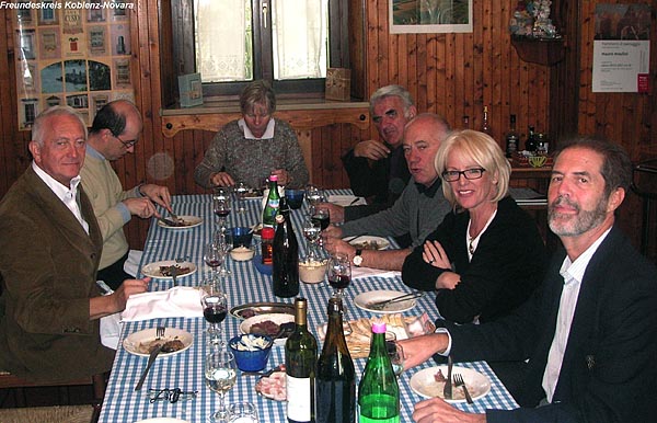 Essen mit dem Freundschaftskreis