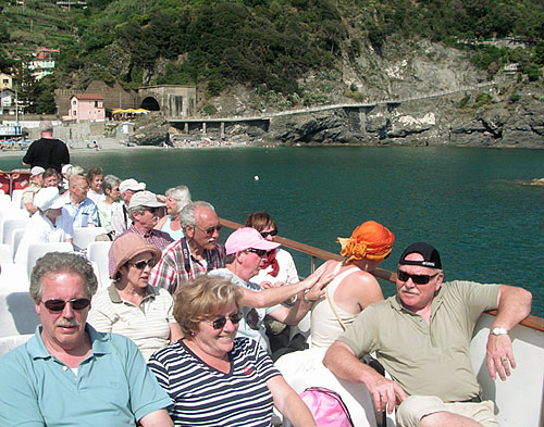 Bootsfahrt Cinqueterre