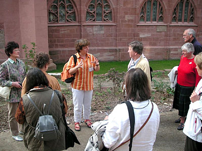 Gruppe vor Katharinenkirche