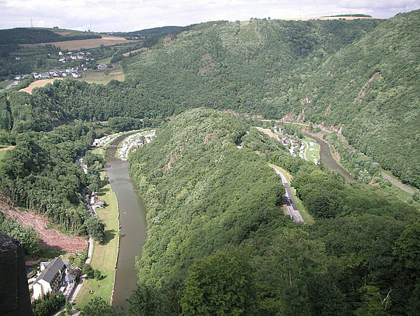 Blick auf die Our-Schleife