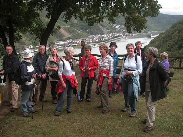 Gruppe am Pfalzblick