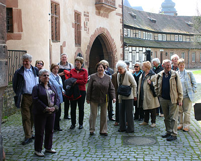 Gruppe im Ysenburger Schloss